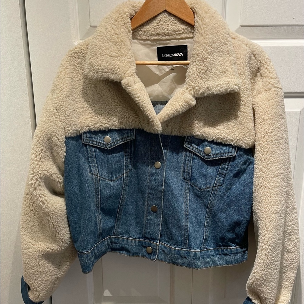 Fashion Nova - Jean & Sherpa Jacket